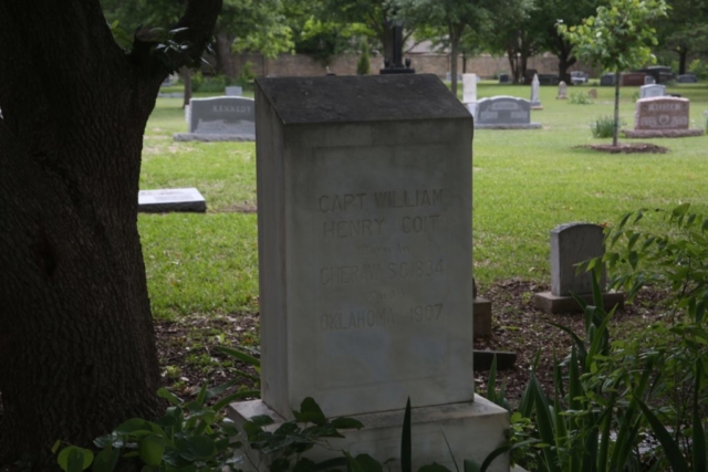 Tombstone of Captain William Henry Coit