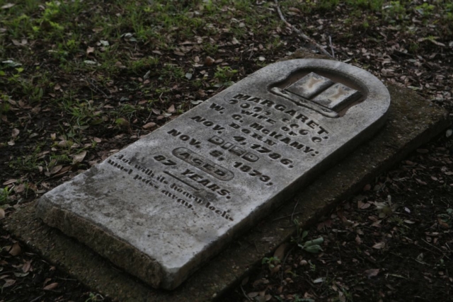 Margaret McKamy Tombstone