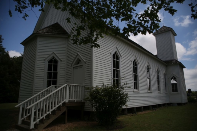 Frankford church - back view